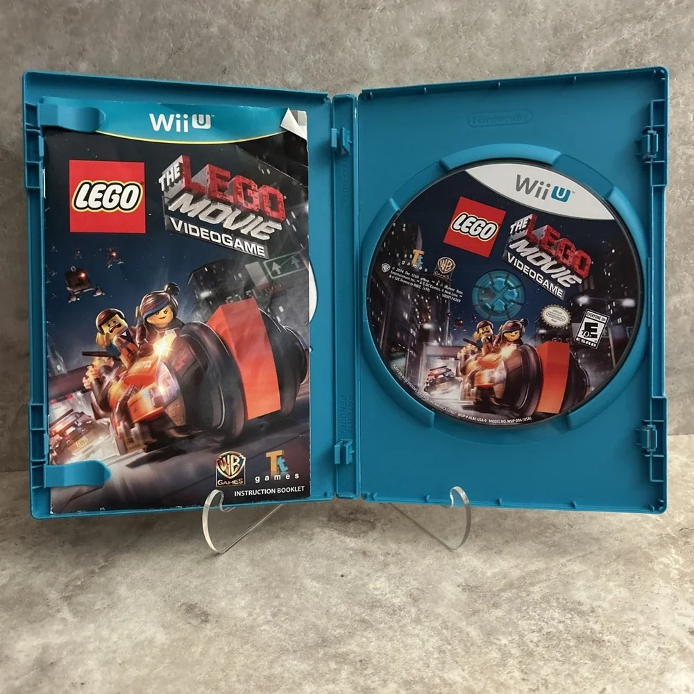 The LEGO Movie Video Game Nintendo Wii U 2014 CIB Tested Works Great Authentic